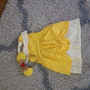 Bell Dress and minnie ears